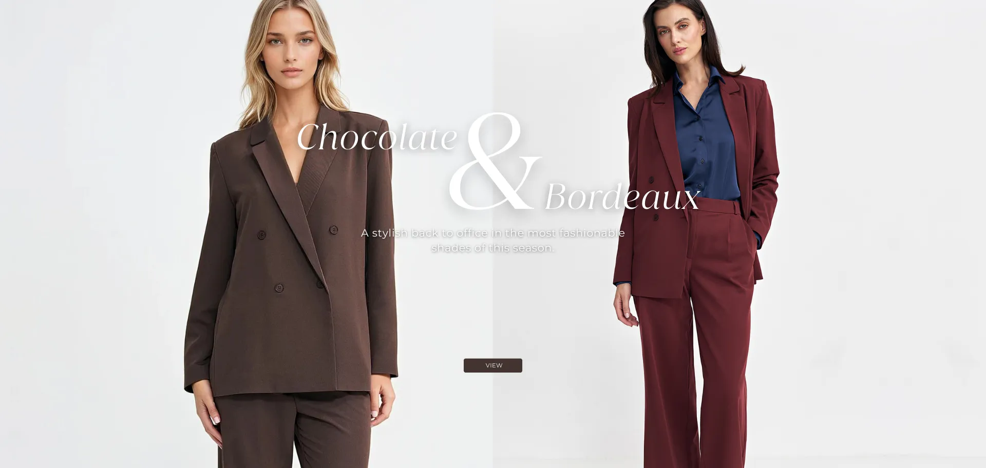 back to the office, stylish return to work, business chic, office look, office fashion, work style, autumn, office clothes, burgundy, brown, autumn colors, fashionable colors, autumn 2025, burgundy styles, brown styles, autumn elegance,