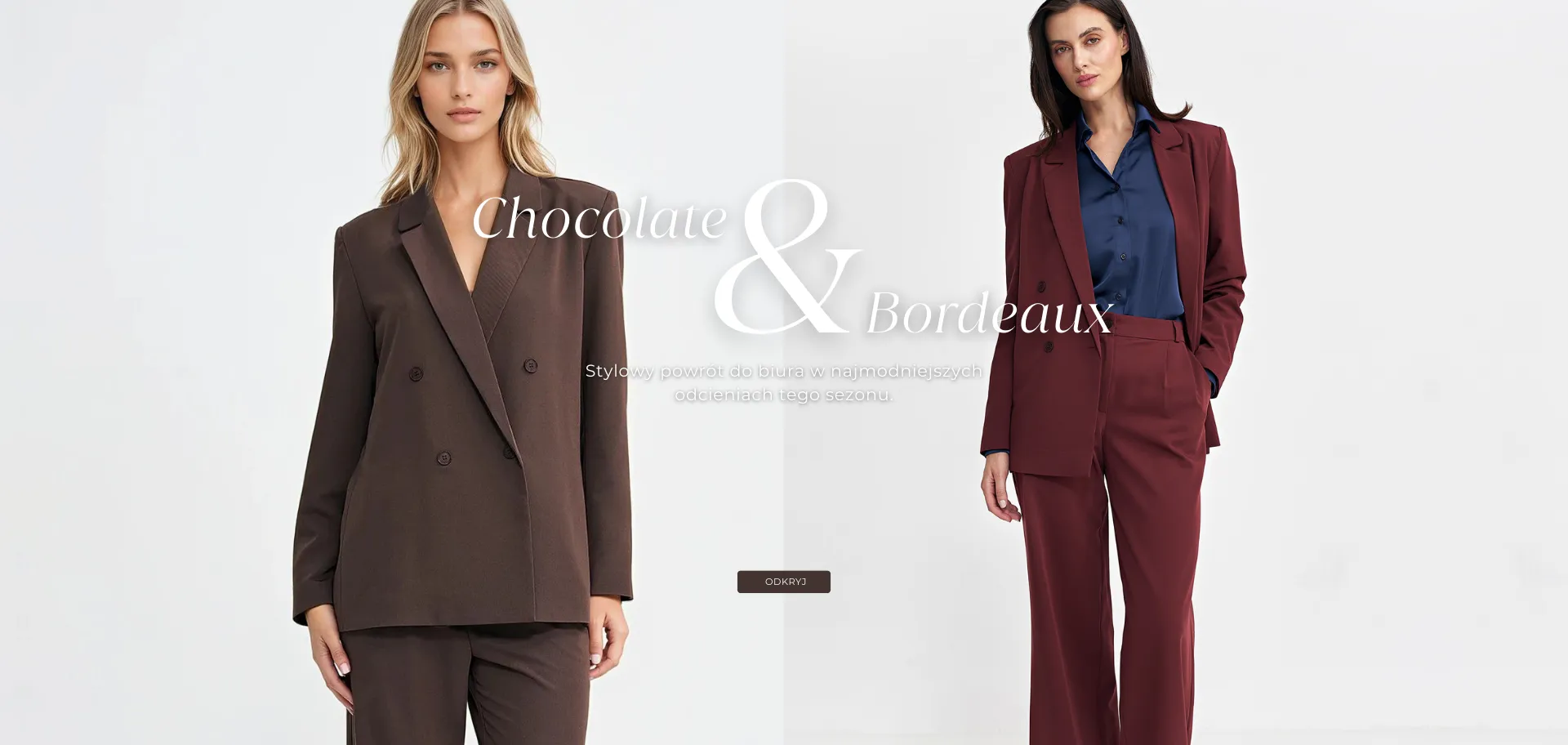 powrót do biura, stylowy powrót do pracy, business chic, office look, moda biurowa,stylizacja do pracy, jesień, ubrania do biura, bordo, brąz, kolory jesieni, modne kolory, jesień 2025, bordo stylizacje, brązowe stylizacje, jesienna elegancja, 