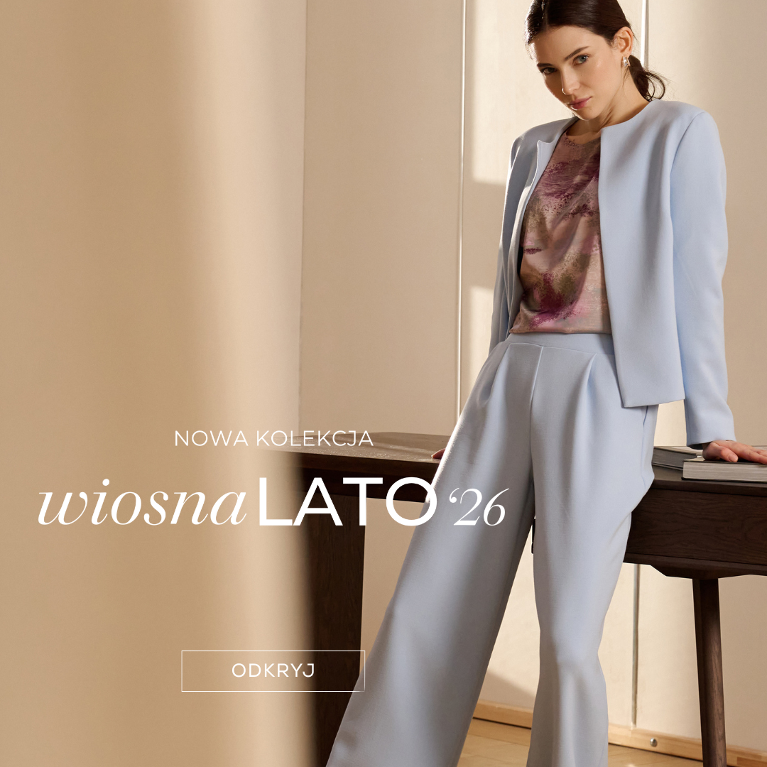 nowa kolekcja NIFE, wiosenna kolekcja, błękitny komplet, jasnoniebieski garnitur