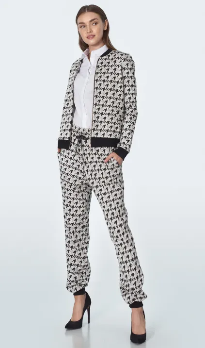 Bomberka we wzór pepitko