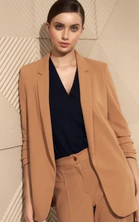 Camel womans blazer