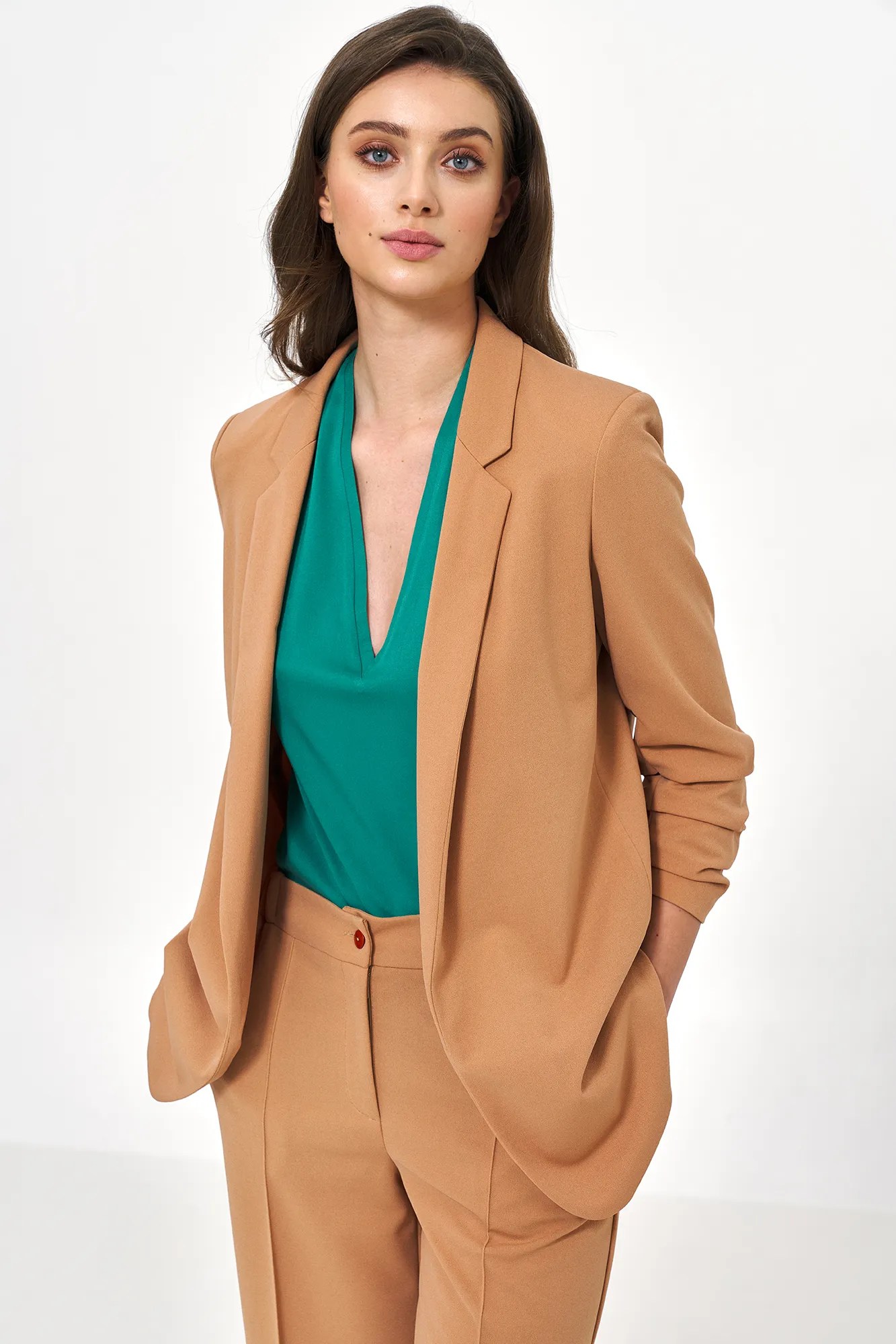 Camel womans blazer - Nife