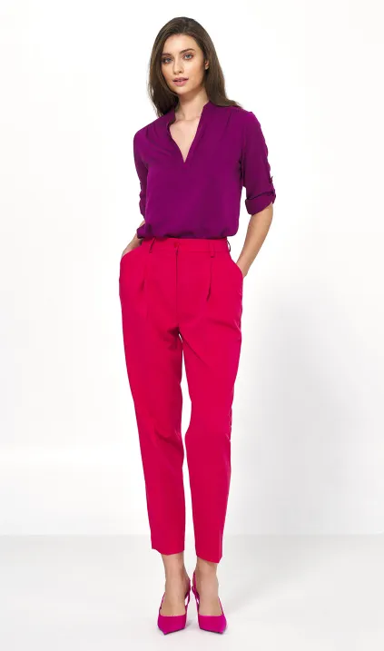 Pinky balloon trousers