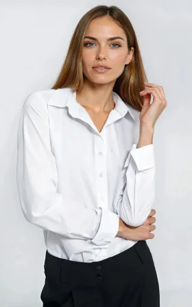 Elegancka biała koszula