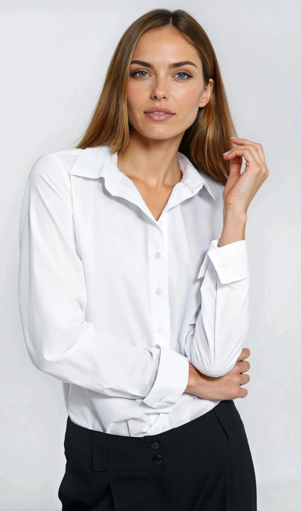 Elegancka biała koszula