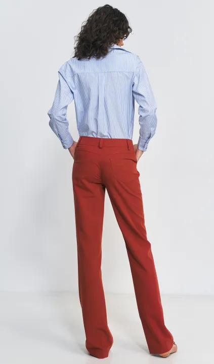 Rude spodnie typu bootcut