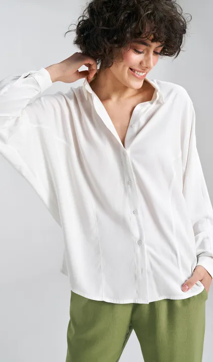 Bluzka oversize, fason 