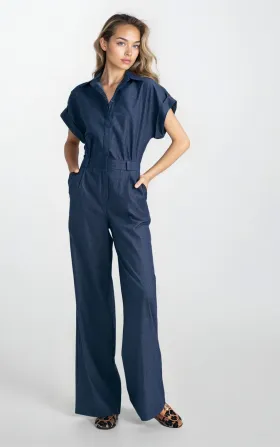 Kombinezon jeansowy - denim