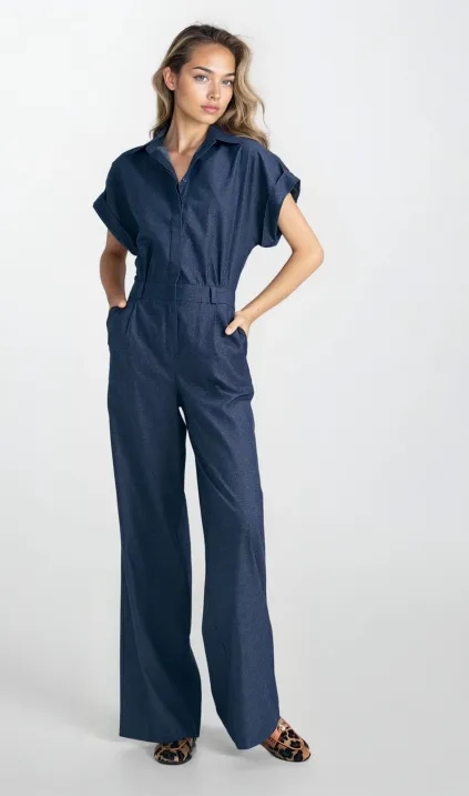 Kombinezon jeansowy - denim