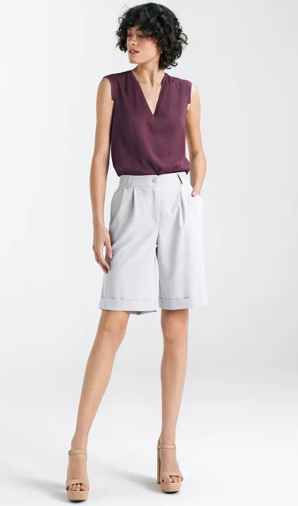 Szorty - jasny szary/gołębi