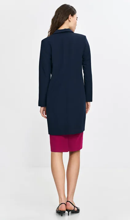 Marynarka- płaszczyk - granat