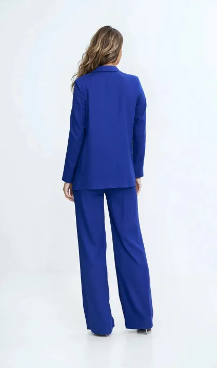 Marynarka z rayonu - indygo