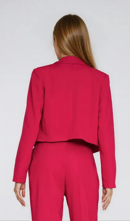 Krótki żakiet- czerwony