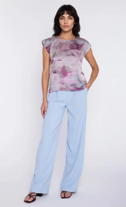 Bluzka z rękawem kimono - wzór