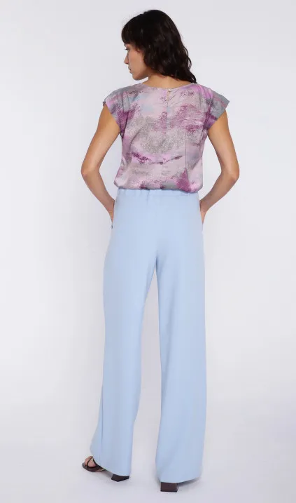 Bluzka z rękawem kimono - wzór