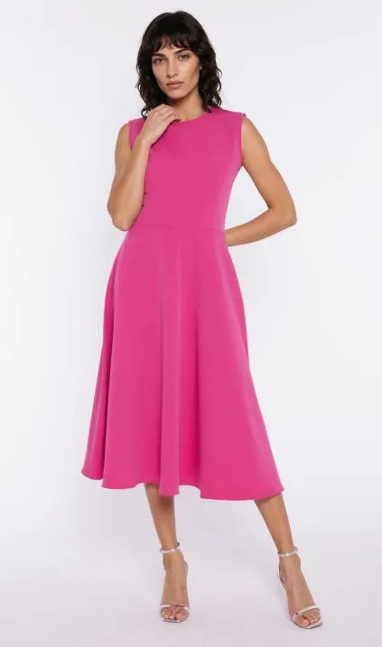 Piped dress - pink