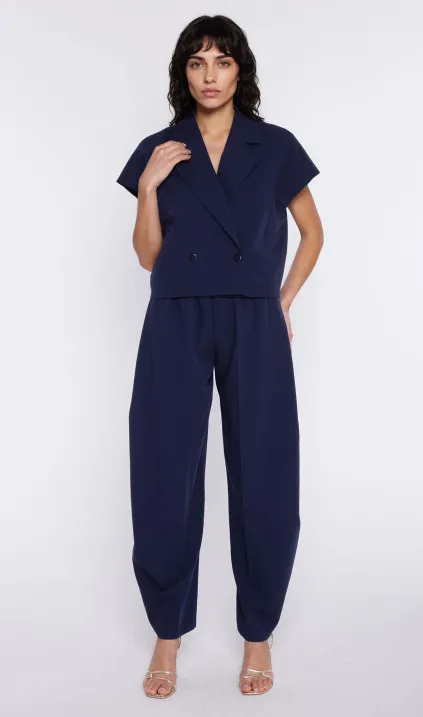 Spodnie Barrel - granat