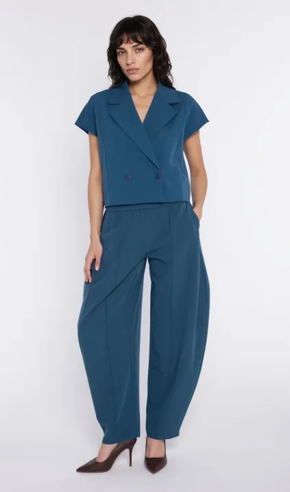 Spodnie Barrel - teal