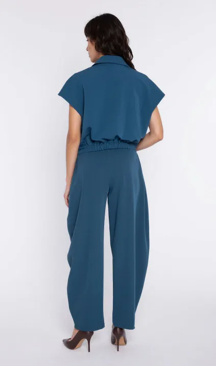 Spodnie Barrel - teal